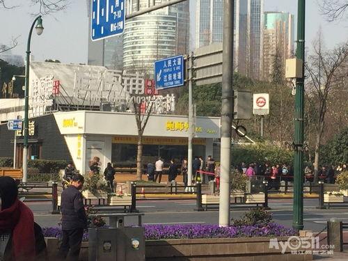 上海人民广场网红面包